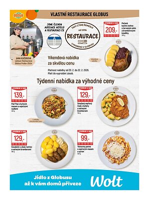 akční leták Globus 18.2.2026-24.2.2026