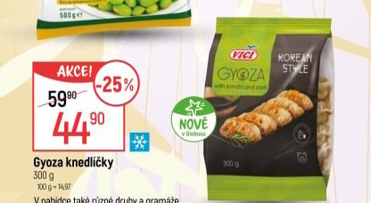 Gyoza knedlíčky mražené Vici