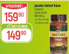 Instantní káva Jacobs Velvet