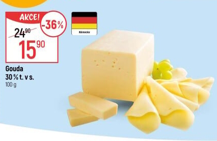Sýr Gouda 30%
