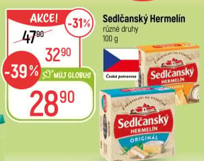 Sýr Hermelín Sedlčanský