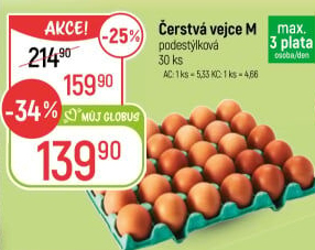 Vejce z podestýlky M