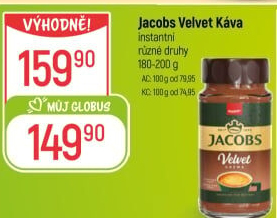 Instantní káva Jacobs Velvet