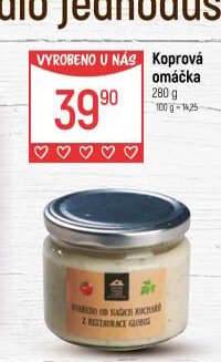 Koprová omáčka Globus