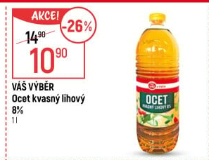 Ocet kvasný lihový Váš Výběr