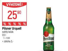 Pivo Pilsner Urquell