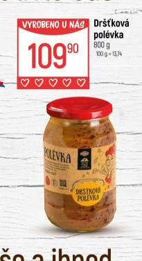 Polévka dršťková Globus