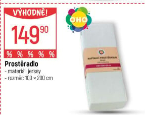 Prostěradlo OHO