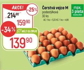 Vejce z podestýlky M