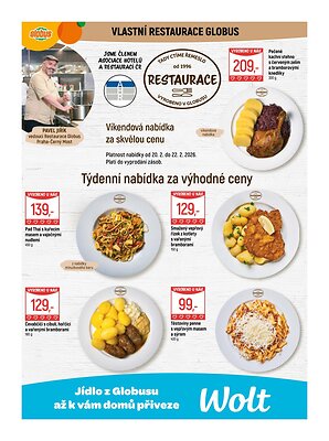 akční leták Globus 18.2.2026-24.2.2026