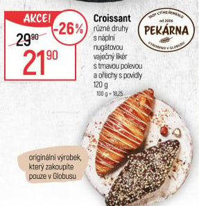 Croissant s náplní