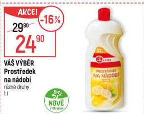 Prostředek na nádobí Váš Výběr