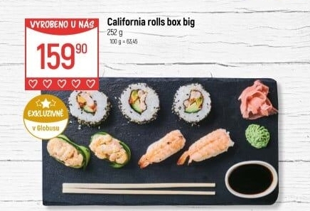 Sushi box Globus