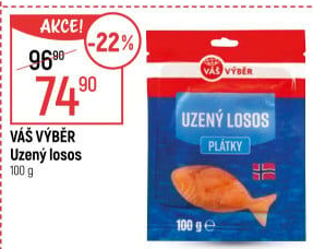 Uzený losos Váš Výběr