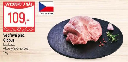Vepřová plec bez kosti Globus
