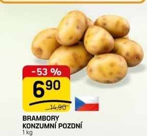 Brambory konzumní pozdní