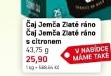 Černý čaj Zlaté ráno Jemča