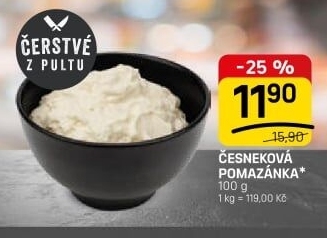 Česneková pomazánka