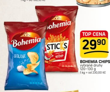 Chipsy Bohemia Chips