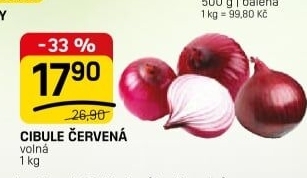 Cibule červená