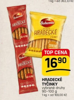 Hradecké tyčinky Bohemia
