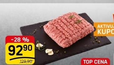 Mělněné maso mix