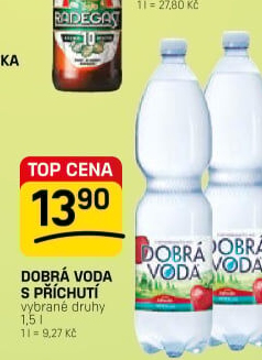 Ochucená voda Dobrá voda