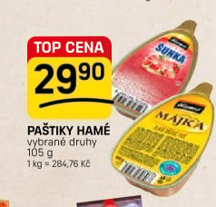 Paštiky Hamé