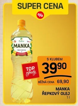 Řepkový olej Manka Fabio