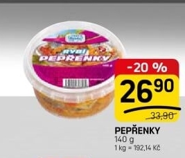 Rybí pepřenky Rybex