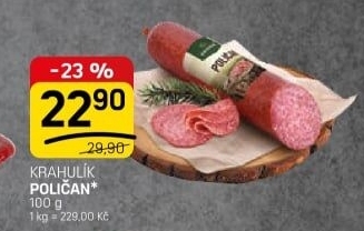 Salám Poličan Krahulík