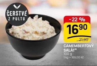 Salát camembert