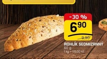 Sedmizrnný rohlík