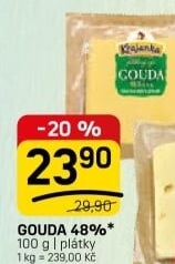 Sýr Gouda 48 % Krajanka