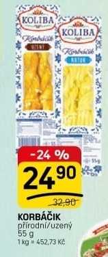 Sýr korbáčik Koliba Bystřice pod Hostýnem