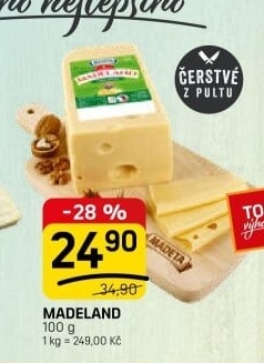 Sýr Madeland Madeta
