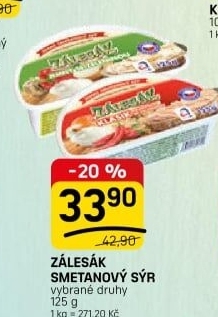 Sýr termizovaný Zálesák