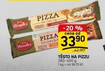 Těsto na pizzu Wewalka