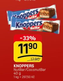 Tyčinka Knoppers NutBar Storck