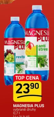 Voda ochucená plus Magnesia