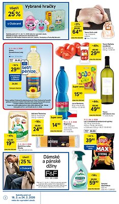 akční leták Tesco 18.2.2026-24.2.2026