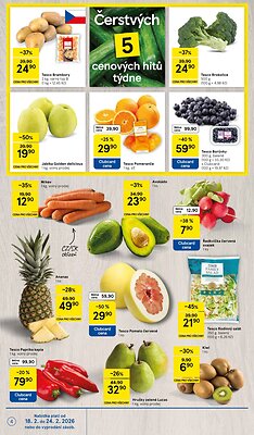 akční leták Tesco 18.2.2026-24.2.2026