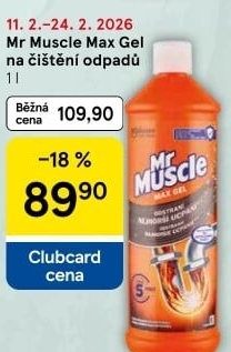 Čistič odpadů gel Mr.Muscle
