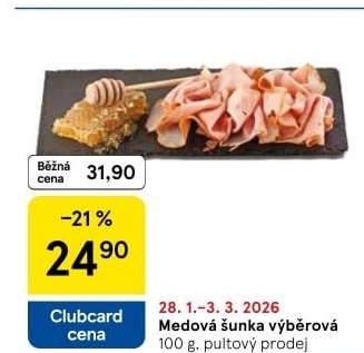 Medová šunka výběrová