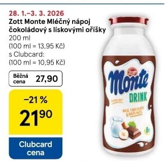 Nápoj Monte Zott