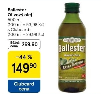 Olivový olej Ballester