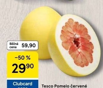 Pomelo červené Tesco