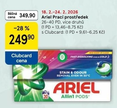 Prací prostředky Ariel