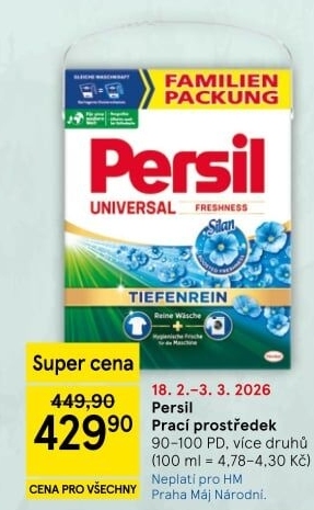 Prací prostředky Persil