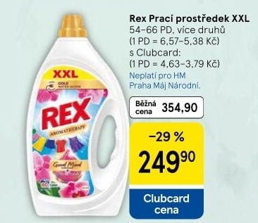 Prací prostředky Rex